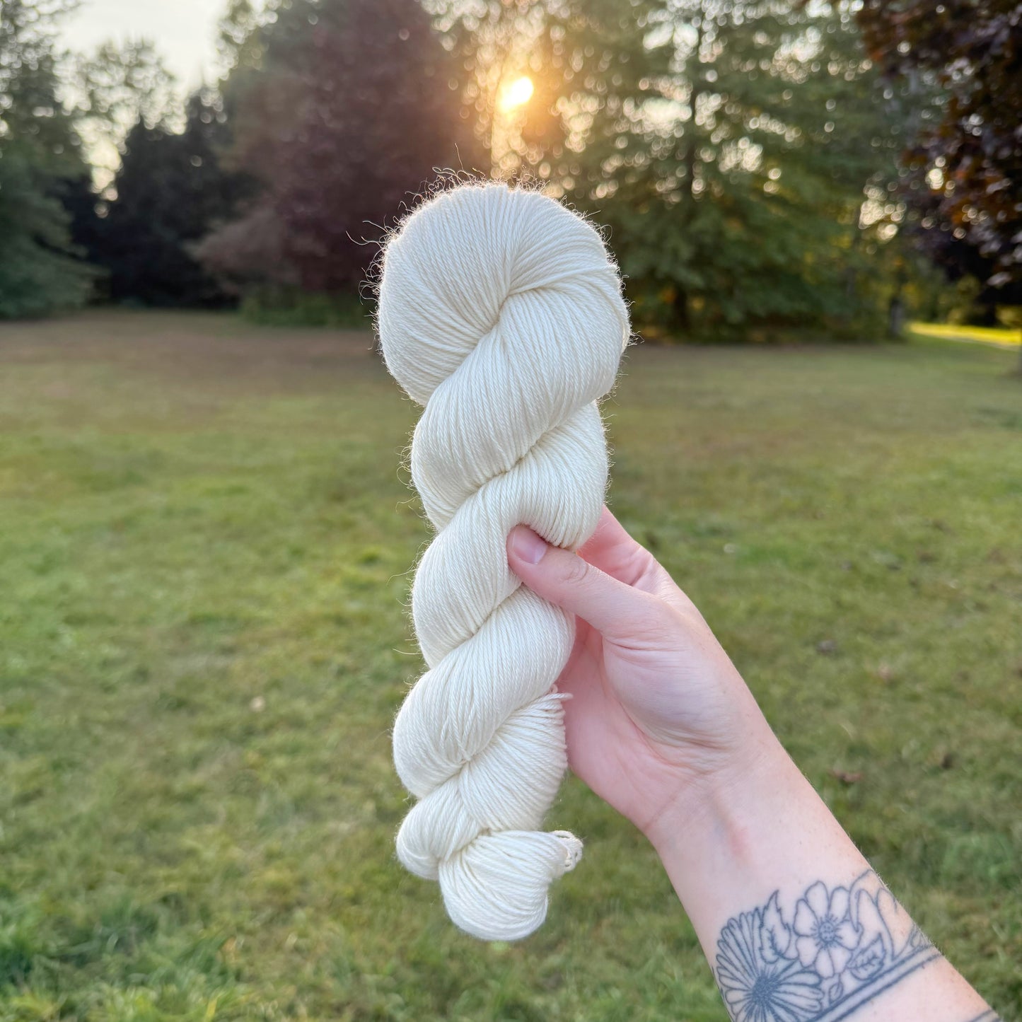 Merino Mohair Silk- Undyed