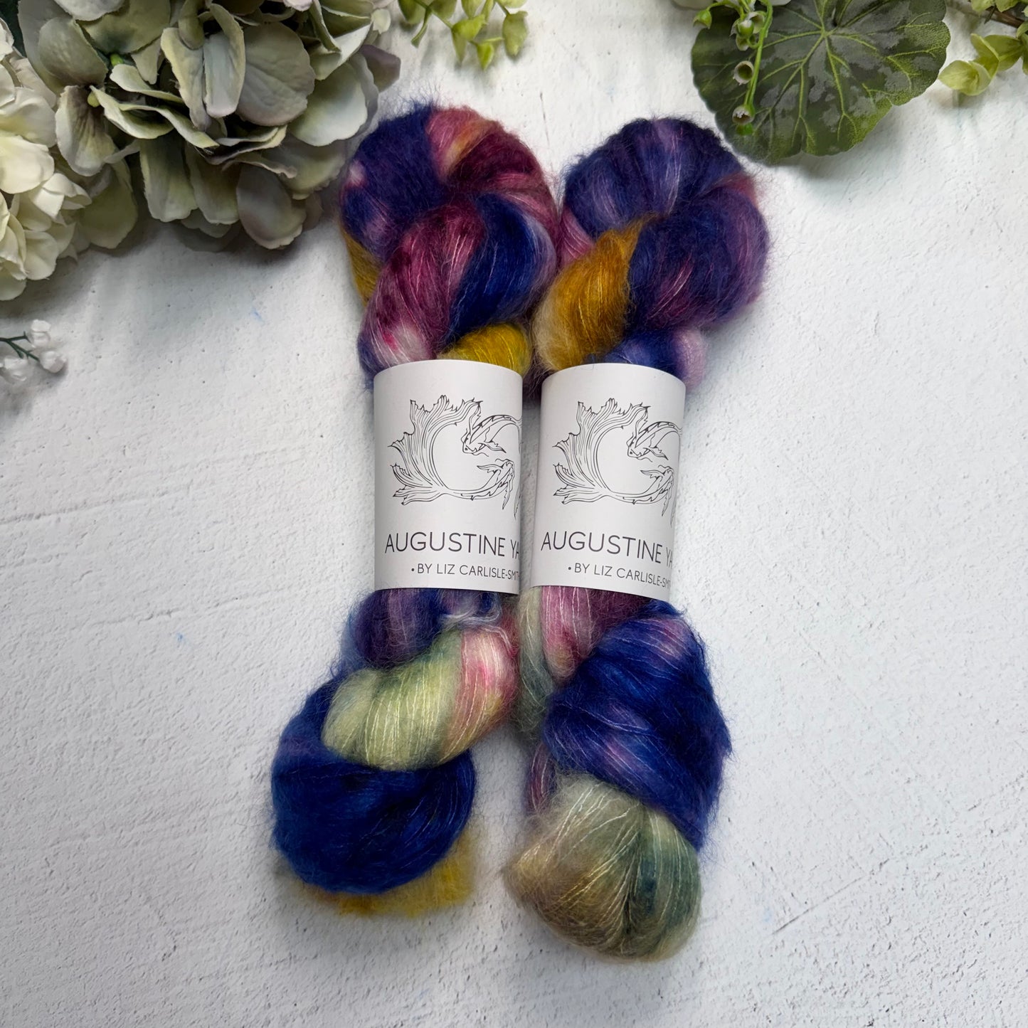 butterfly season dark batch on superkid mohair silk~ set of 2 🦋