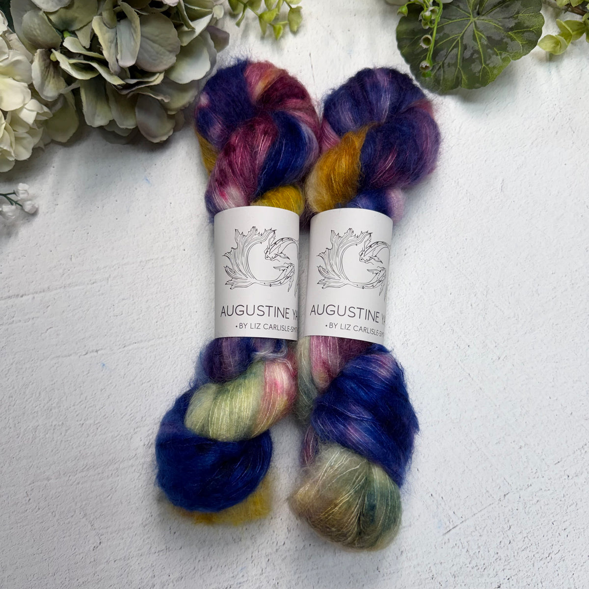 butterfly season dark batch on superkid mohair silk~ set of 2 🦋