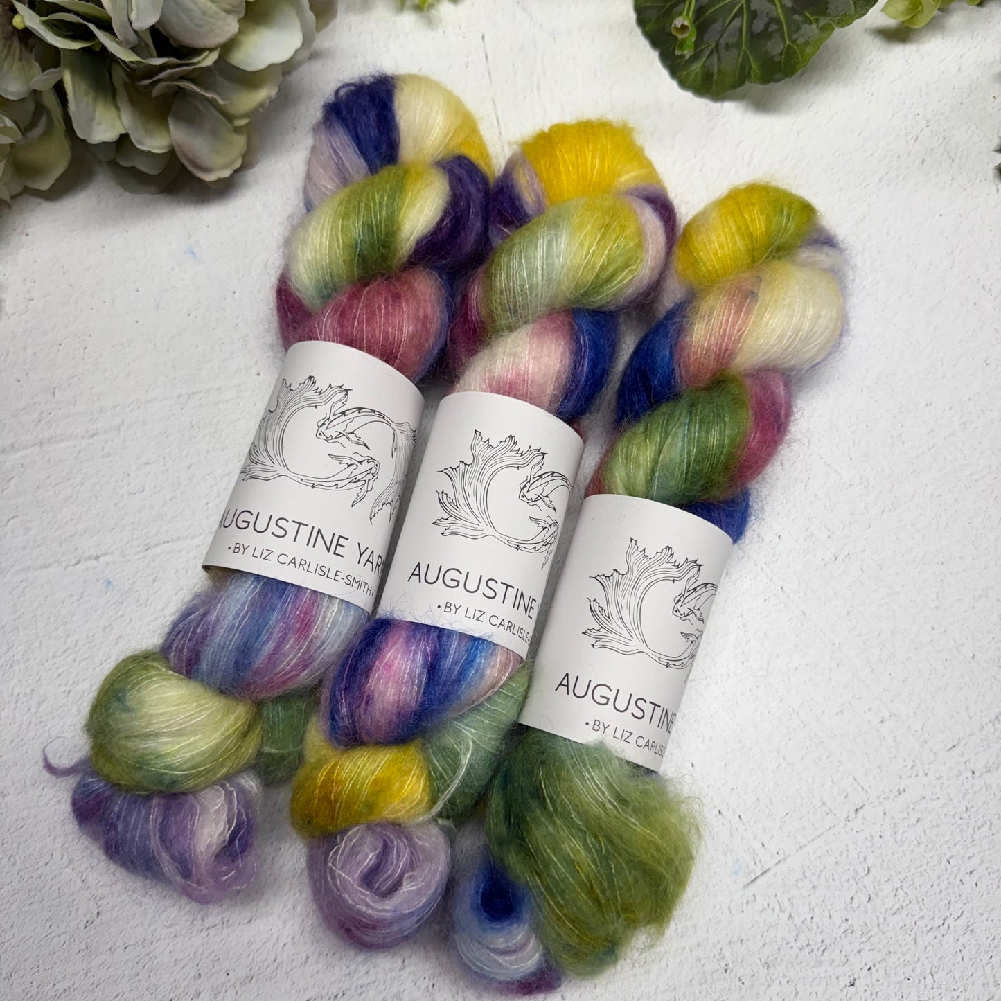 butterfly season on superkid mohair silk~ set of 3 🦋