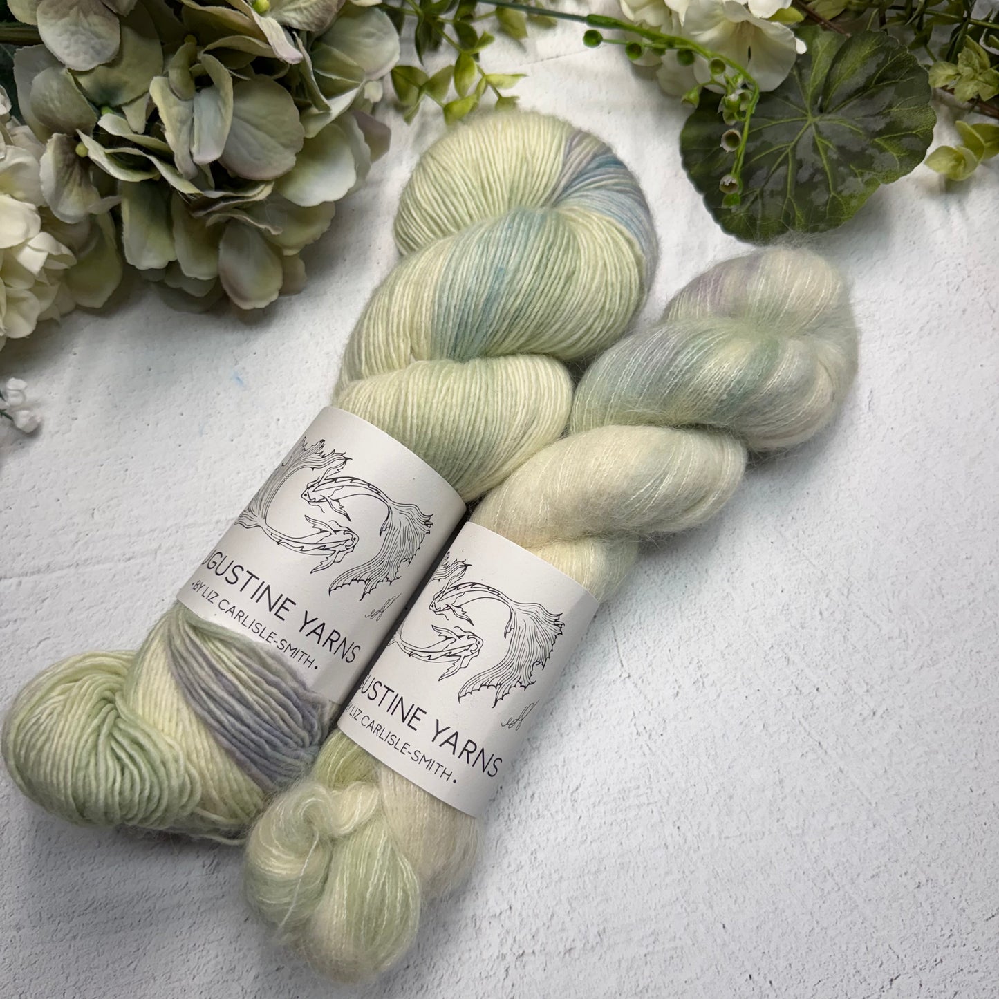 soft singles/suri silk fluff set~ opalescent