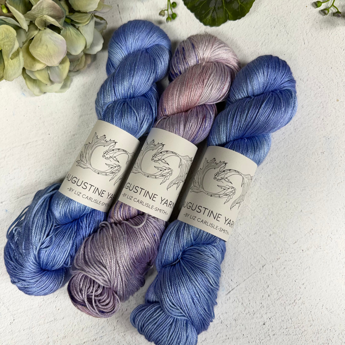 one hit wonder contrast set on pure silk~ set of 3