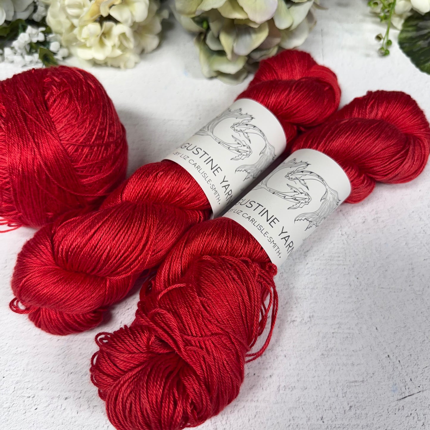 sunday in heaven on pure silk~ set of 3 (only priced for 2 skeins, i wound the third and it’s a little bit all the drama. same lot!)