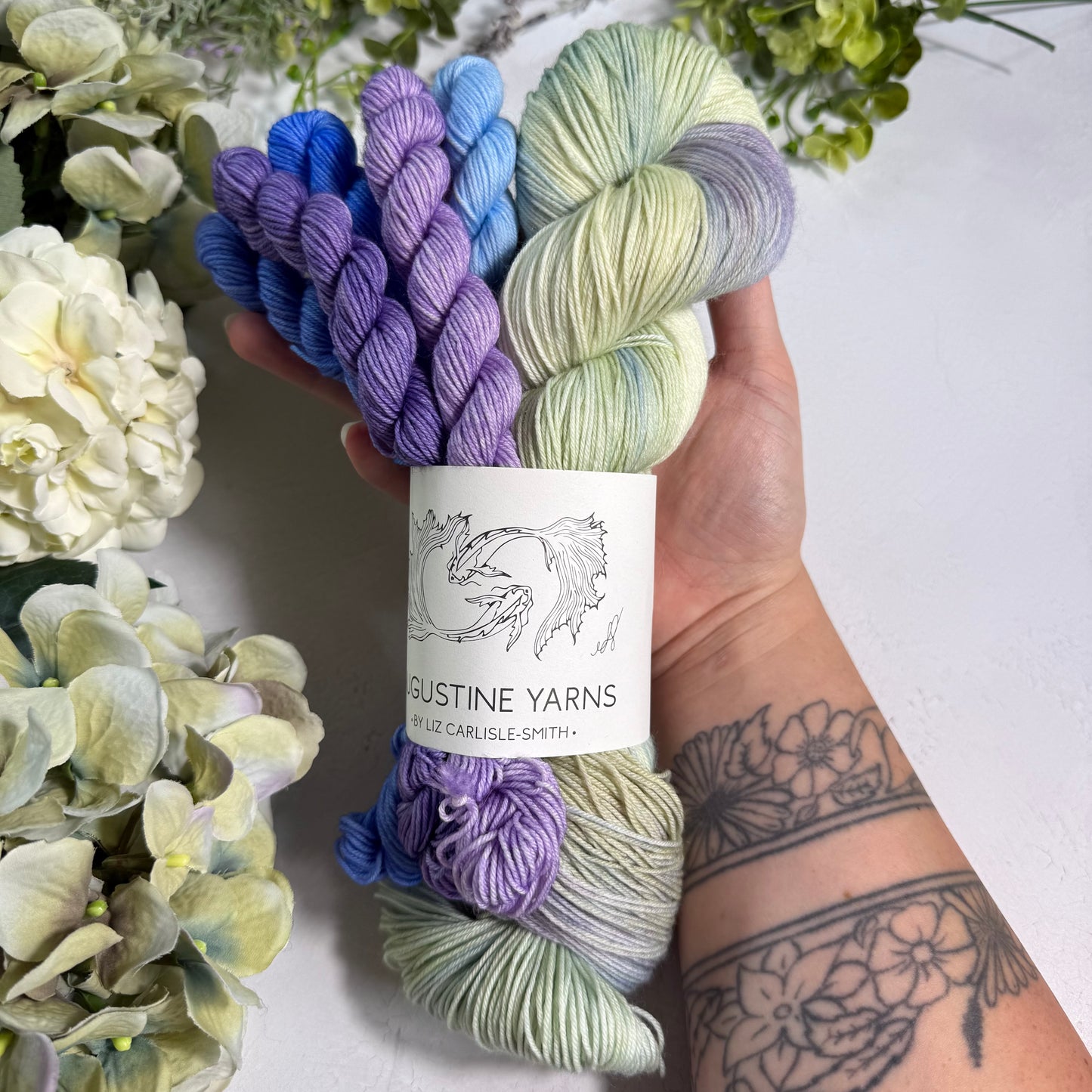 Opalescent +5 10g mini Pristine Sock Color Set 🧚