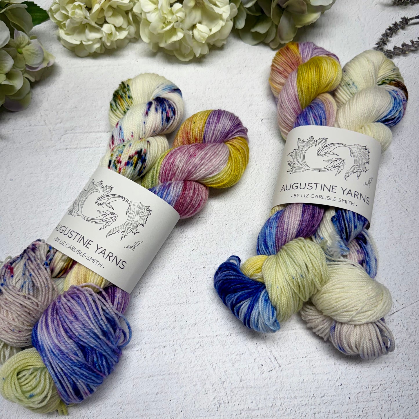 PREORDER floatin’ on a breeze+butterfly season 50/50g signature soft sock contrast set 🦋🌈🦋