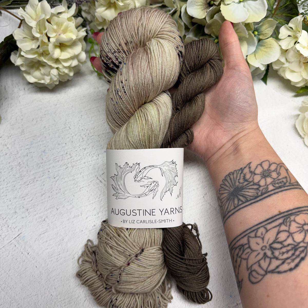 IN STOCK! whispers in the autumn wind + hazel olive pristine sock set!