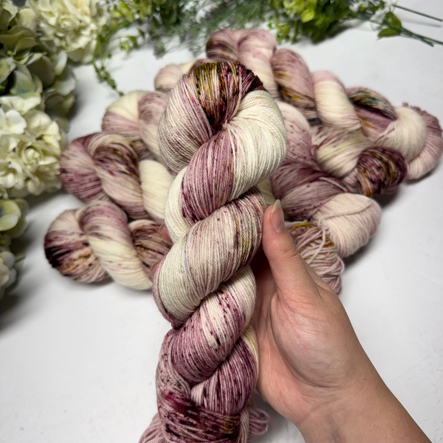 Vintage Pressed Flowers 💐 Signature Soft Sock