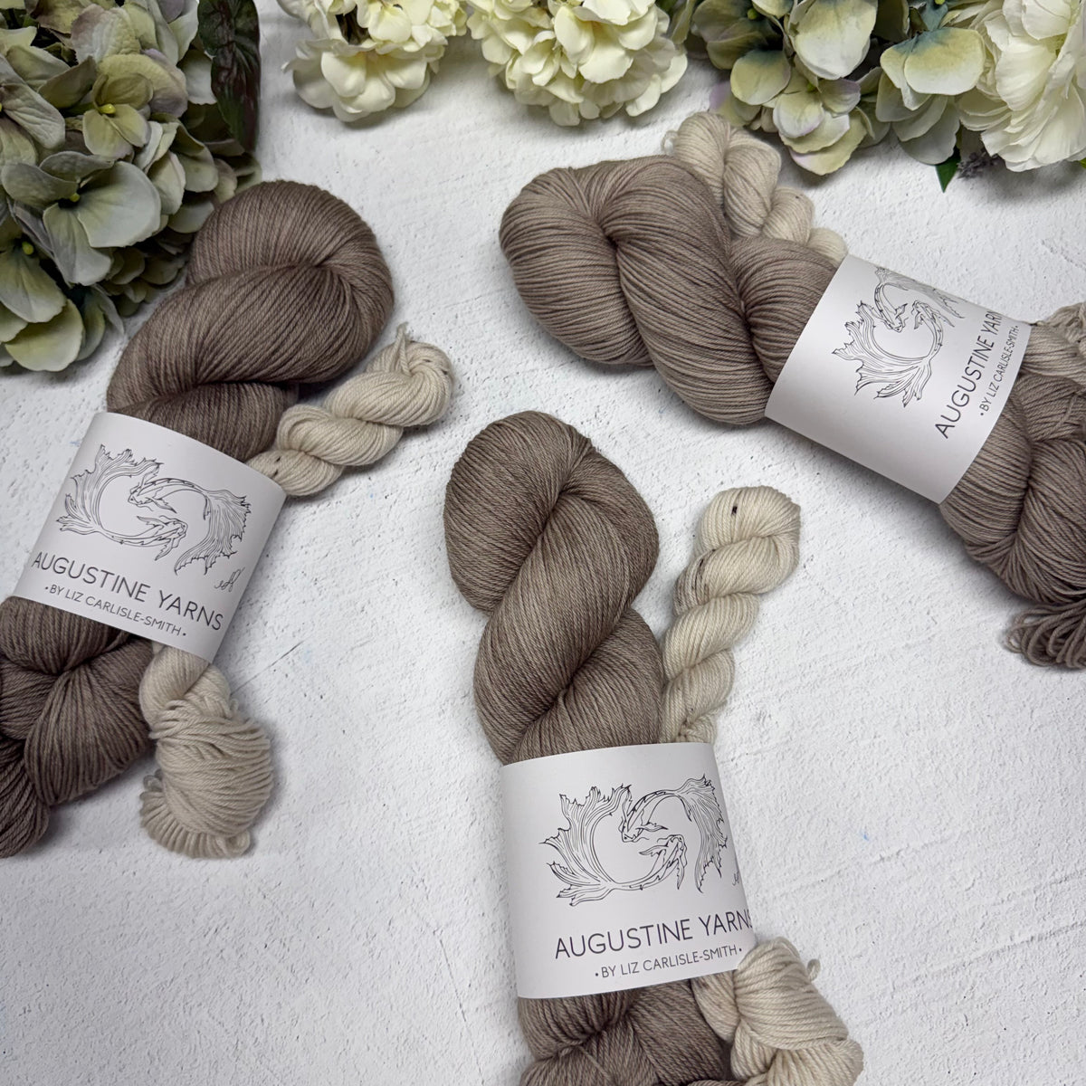 IN STOCK! misty moonstone+ speckled sandstone signature soft sock set!