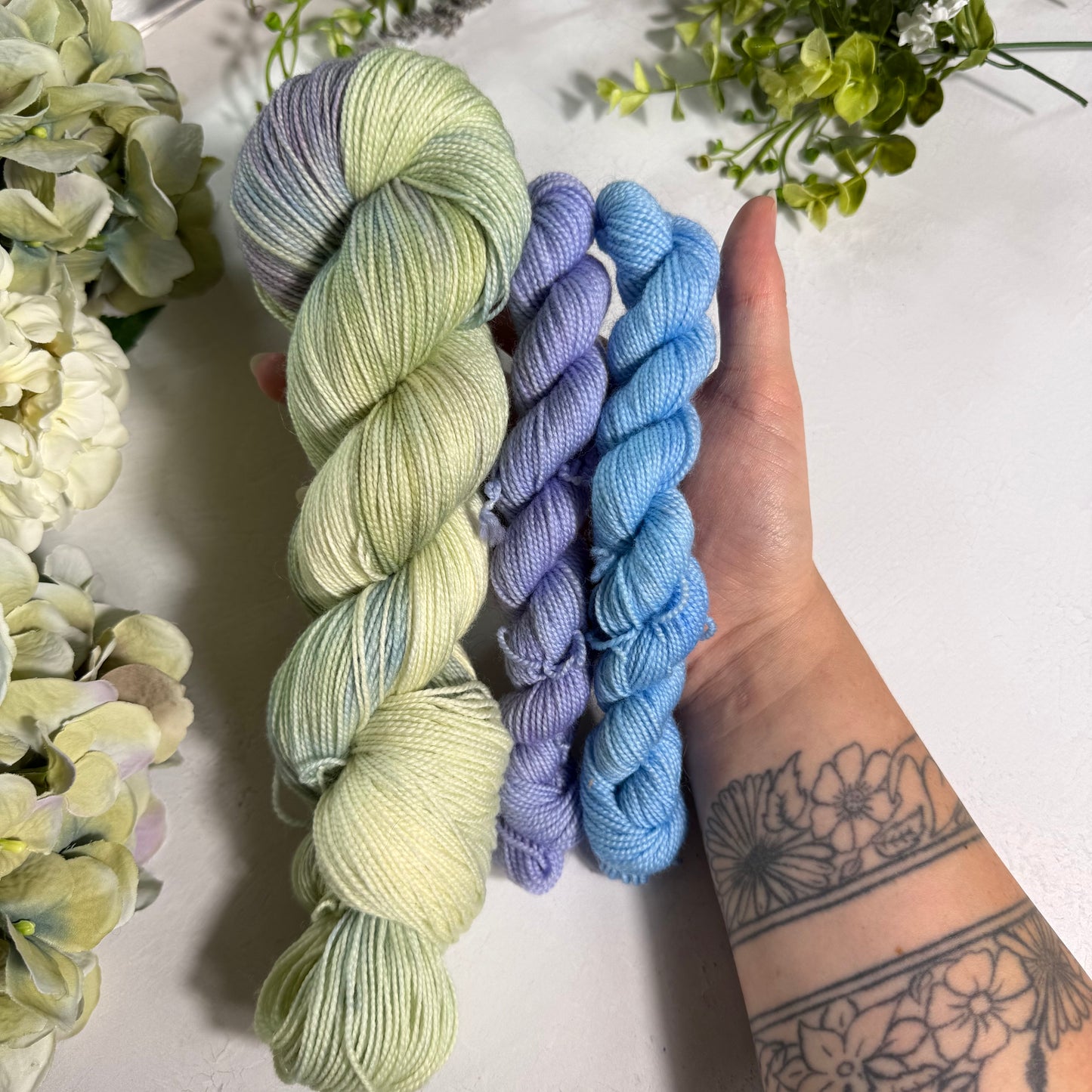 Opalescent+Cosmic+Copacabana High Twist Sock Set 🌈