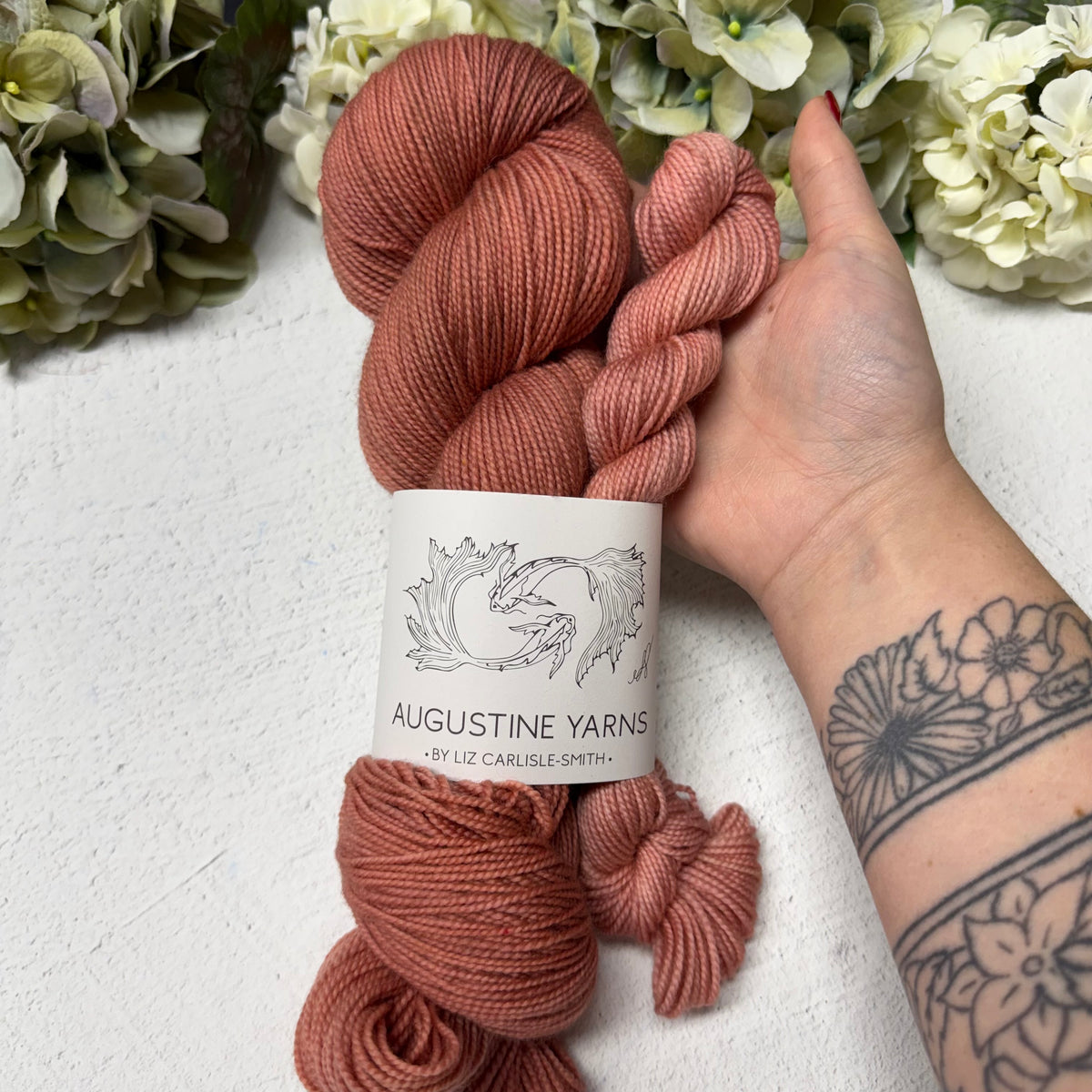 IN STOCK! BCRF FUNDRAISING!~ copper rose+ rosegold high twist sock set