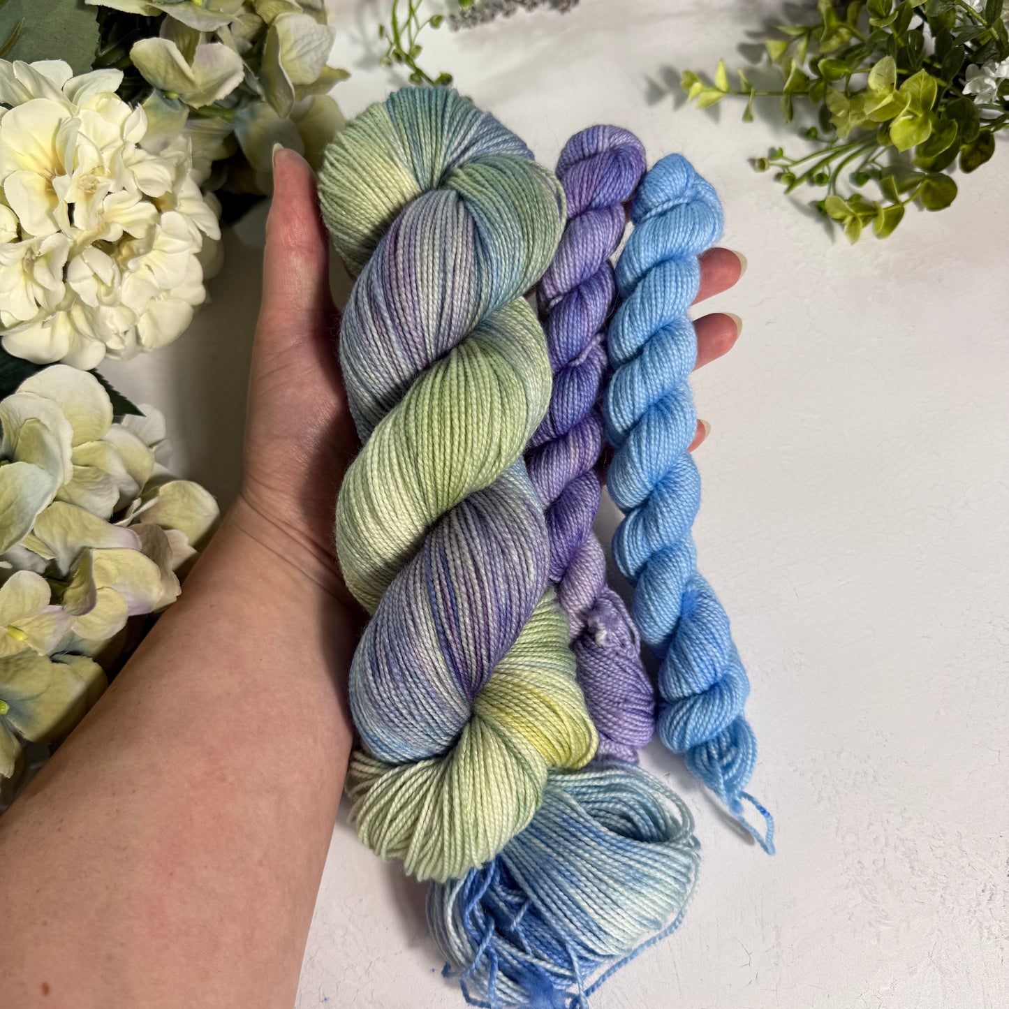 Waterlily+Copacabana+Stevie High Twist Sock Set 🧚