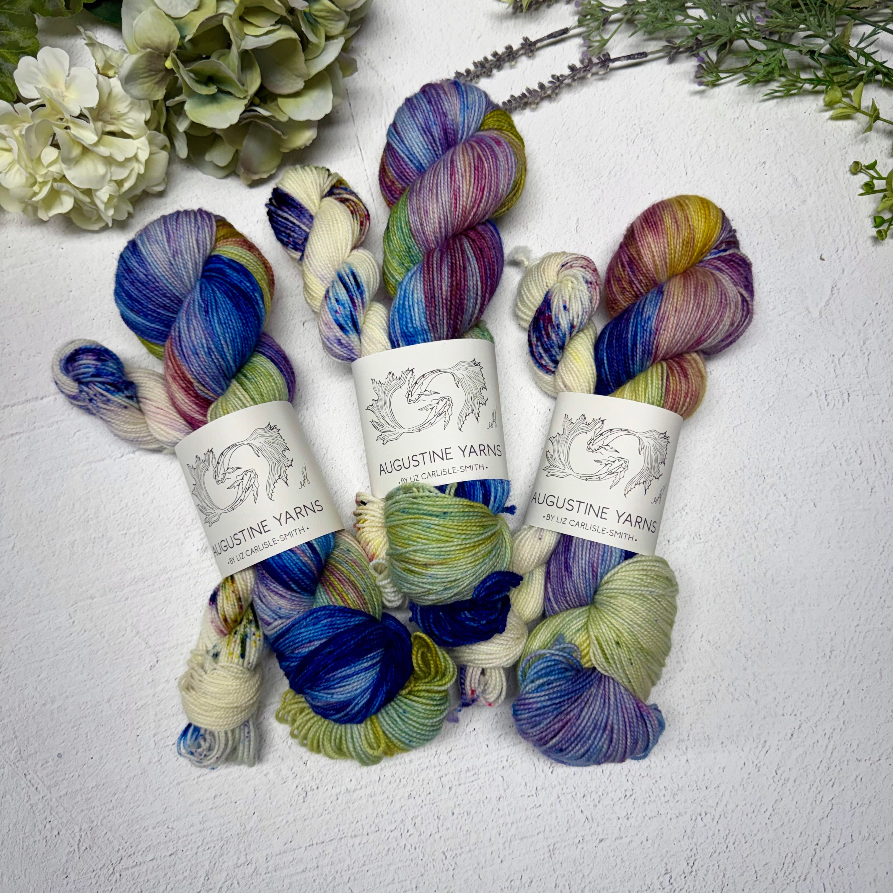 butterfly season+ floatin’ on a breeze high twist sock set 🌈