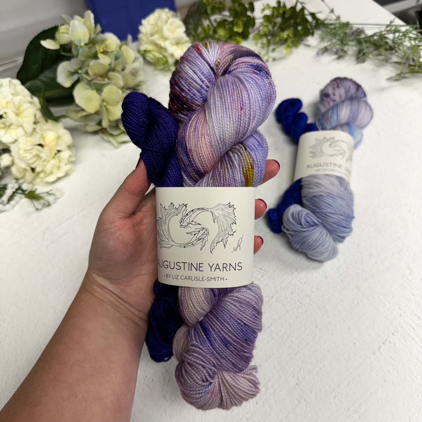 one hit wonder purples~ high twist sock set 🔮