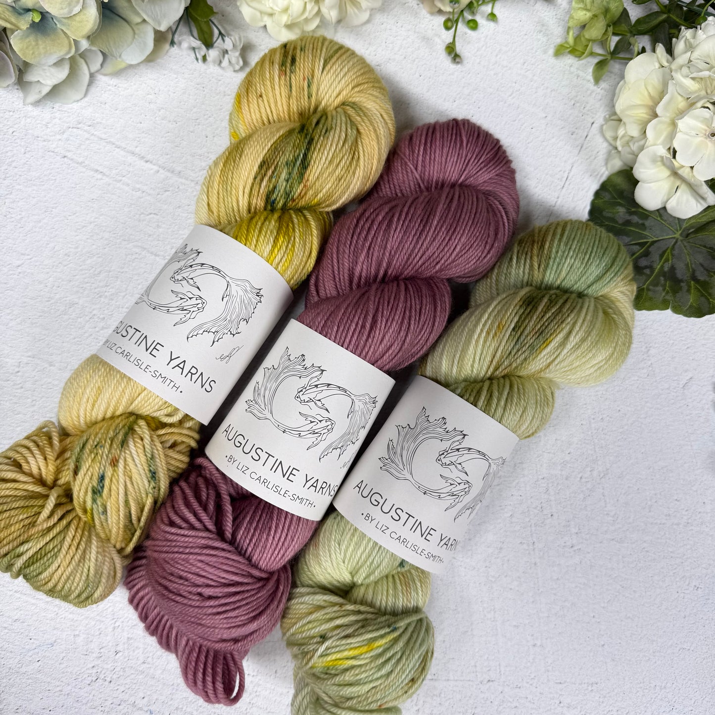 signature soft DK color set~ 40% off! honeydew, dandelion, and peony petal