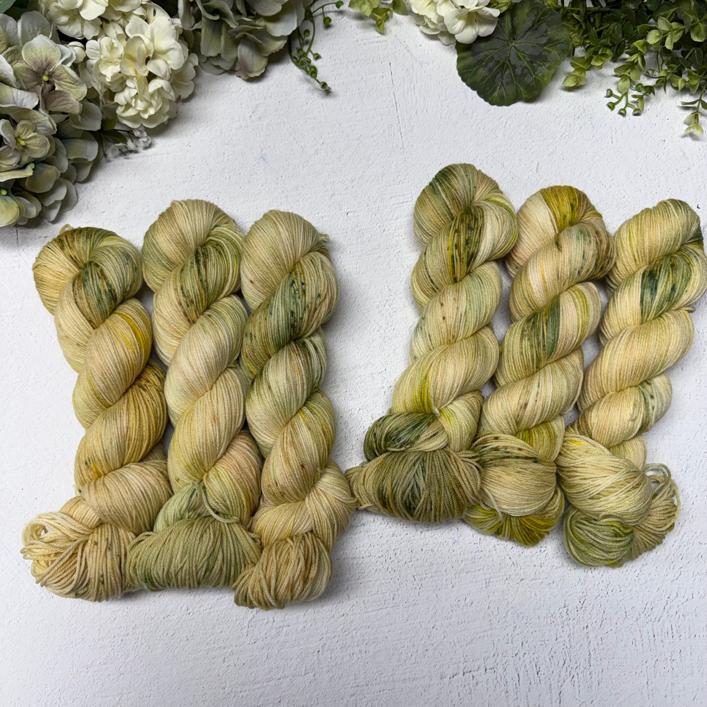 cashmere sock set of 3 40% off! dandelion, heavier speckle