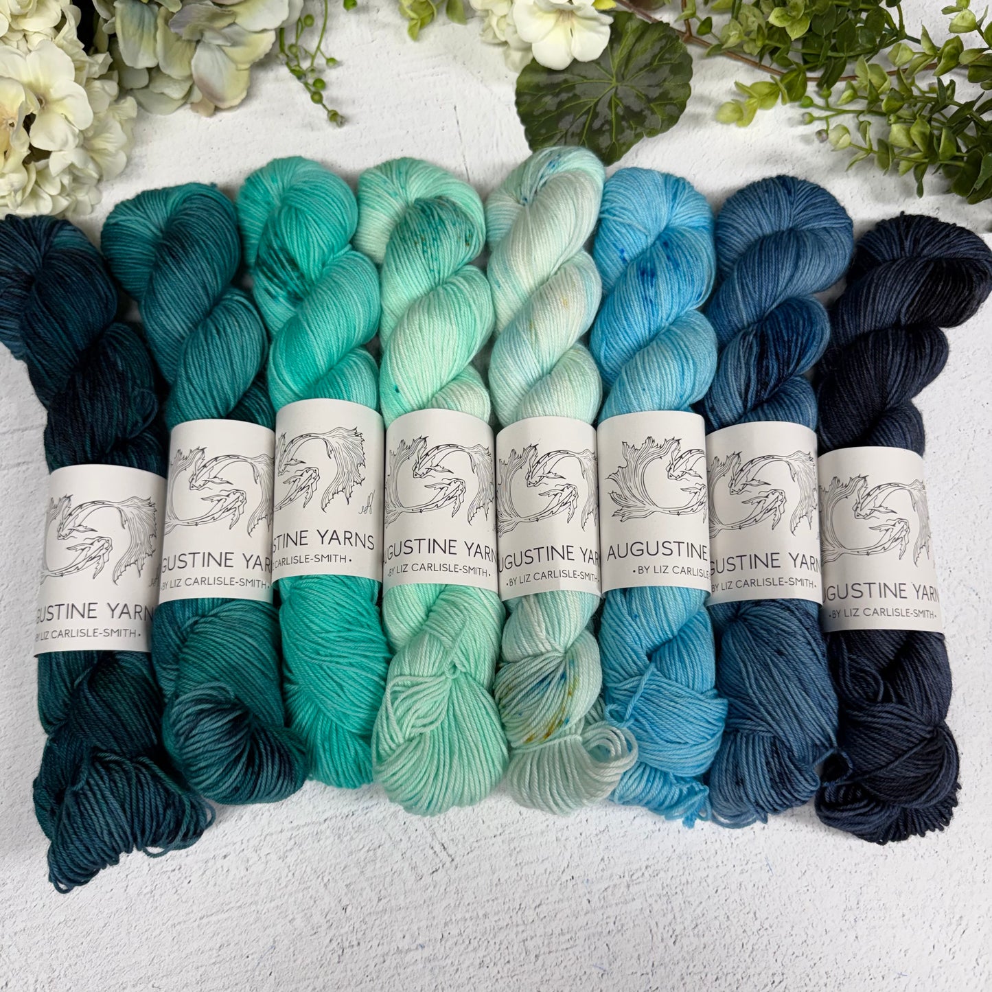 winter’s night collection fade 50g set~ pristine sock🌙