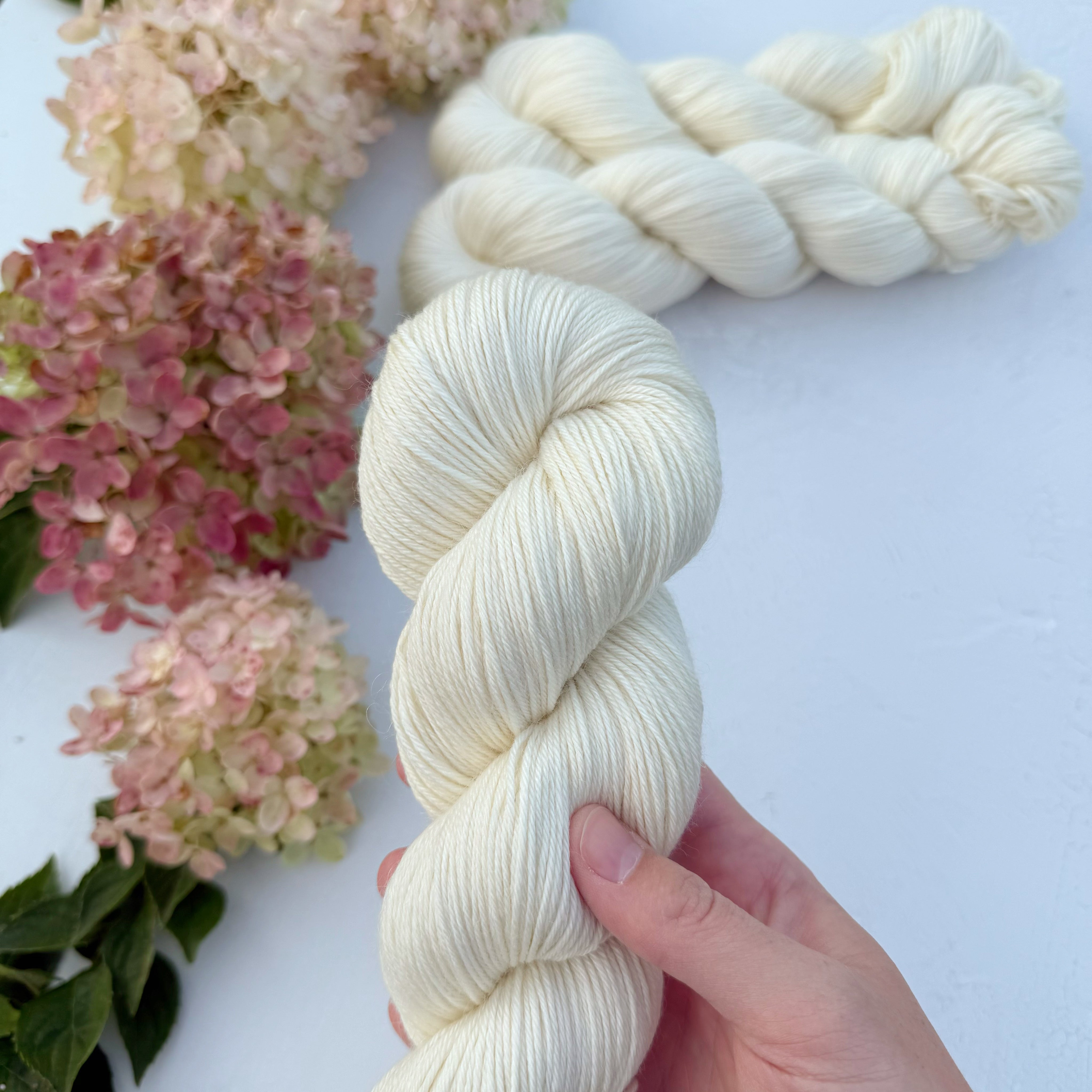 Merino Mohair Silk- Undyed